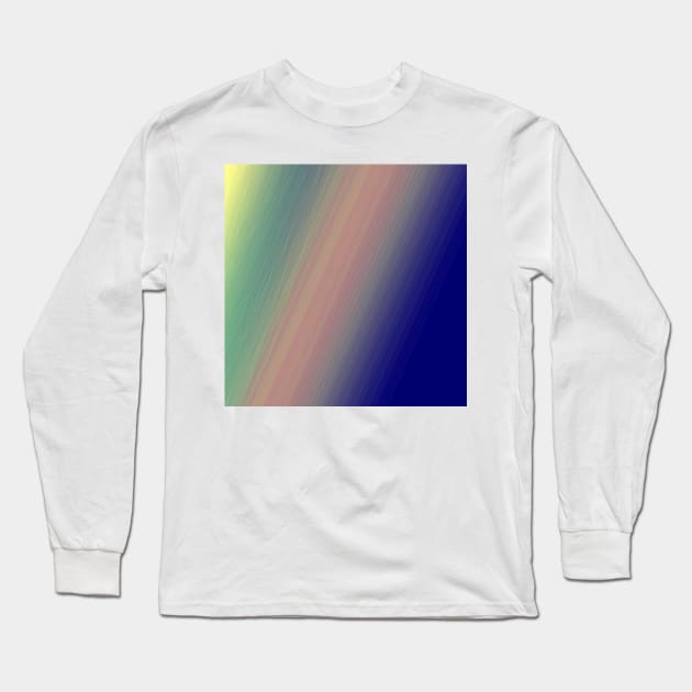 green blue green abstract texture background Long Sleeve T-Shirt by Artistic_st